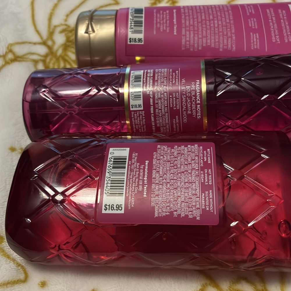 🆕 All Eyes On Her 3 Pc Set Body Cream, Fragrance + Body Wash 🩷 - Picture 4 of 4